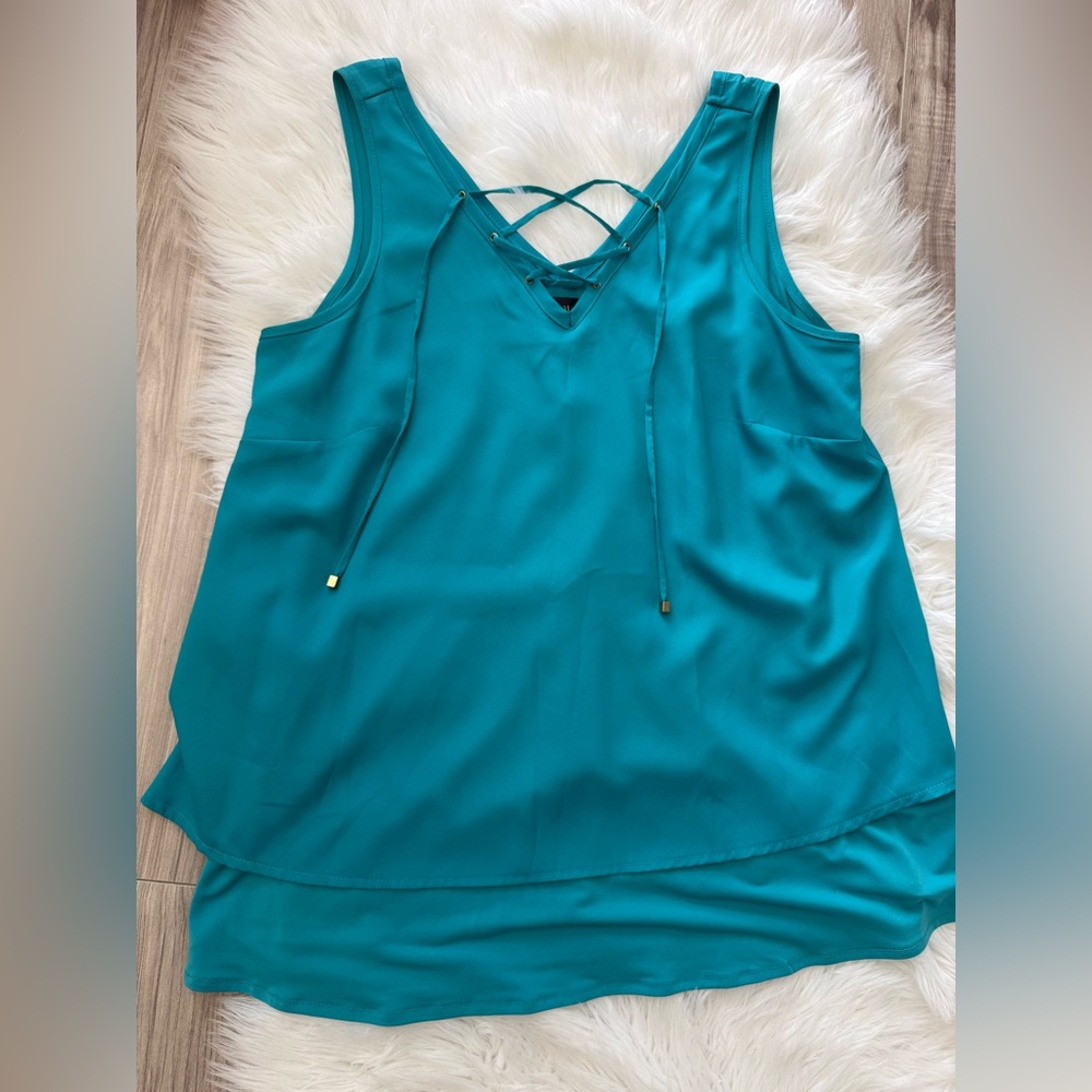 Worthington Vibrant Turquoise Top